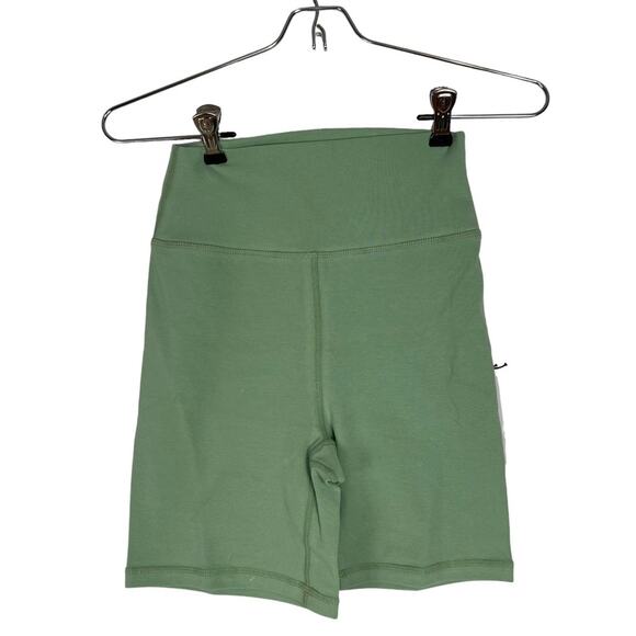 Weworewhat Women's Biker Shorts Solid Fair Green Small NWT - Picture 3 of 6